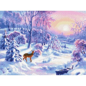 Зима Алмазная вышивка (мозаика) Sddi Anya