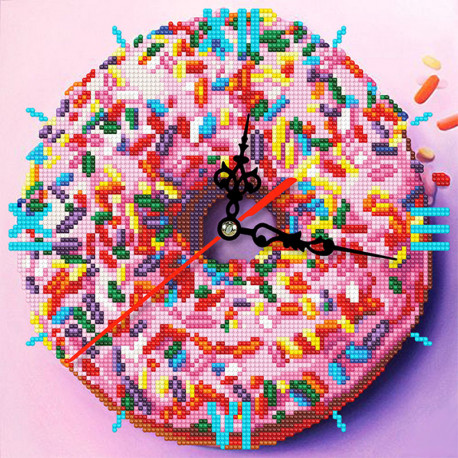  Сладкое искушение Алмазная мозаика часы Color Kit W303017