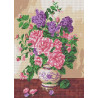  Запах роз Канва с рисунком для вышивки бисером Каролинка ТКБЦ 3047