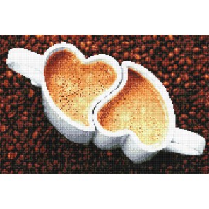 Ароматное кофе с любовью Алмазная вышивка (мозаика) Sddi Anya