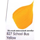 827 Желтый школьный автобус Краска акриловая FolkArt Plaid