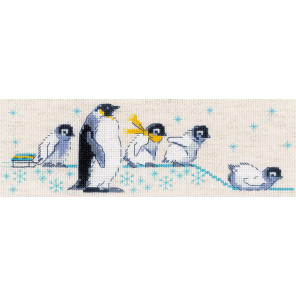  Пингвинчики Набор для вышивания Риолис 1975