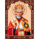 Святой Николай Чудотворец Алмазная вышивка мозаика Алмазное хобби