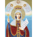 Образ Святой Великомученицы Параскевы Пятницы Набор для вышивания бисером Золотое Руно