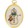  Снеговик с сигареткой Набор для вышивания Janlynn 021-1793