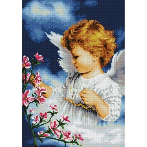 Милый ангелочек Алмазная вышивка (мозаика) Sddi Anya