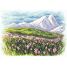  Весна в предгорье Алмазная вышивка мозаика Brilliart МС-078