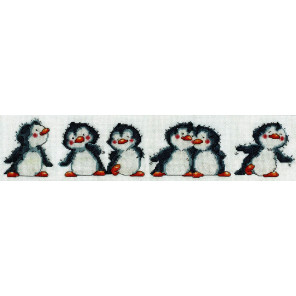 Пингвиний ряд Набор для вышивания Design works