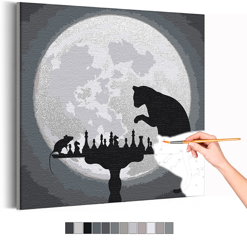 Картина по номерам Лунный свет, 40х50 см в коробке, ArtStory (AS0066)