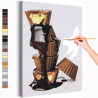  Шоколадные конфеты / Сладости / Еда Раскраска картина по номерам на холсте AAAA-RS158