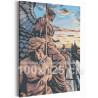  Канал Грибоедова / Каменные стражи 100х125 см Санкт-Петербурга Раскраска картина по номерам на холсте AAAA-RS275-100x125