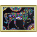Цирковая лошадь Алмазная мозаика фигурными стразами Color Kit