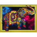 Созвездие слона Алмазная мозаика фигурными стразами Color Kit