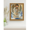  Ангел с котенком Алмазная вышивка мозаика TSGJ1307