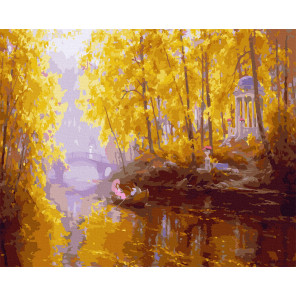  Осень (Ковалёв В.) Картина по номерам Molly KK0709