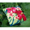  Ботанические цветы Набор для вышивания подушки Vervaco PN-0179963