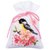  Птички и цветы Набор для вышивания мешочков (саше) Vervaco PN-0182726