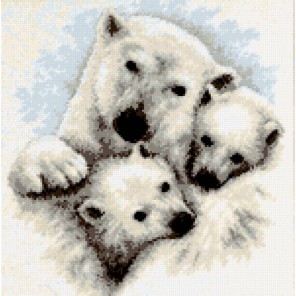 Медвежья идиллия Алмазная вышивка (мозаика) Diy