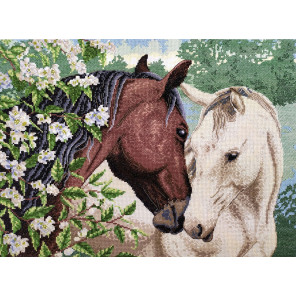  Пара лошадей Набор для вышивания Марья Искусница 03.014.23