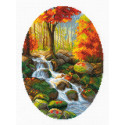 Краски осенней листвы Набор для вышивания Риолис