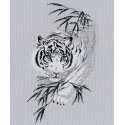 Белый тигр Набор для вышивания Овен
