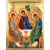  Святая Троица Алмазная вышивка мозаика с нанесенной рамкой KM0962