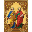 Святые апостолы Петр и Павел Алмазная 5D мозаика с нанесенной рамкой Molly