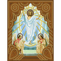 Воскресение Христово Алмазная 5D мозаика с нанесенной рамкой Molly