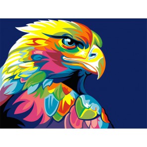 Радужный орел Алмазная вышивка (мозаика) Гранни
