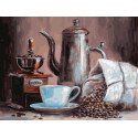 Кофе Раскраска картина по номерам на холсте Белоснежка