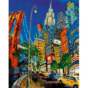  Нью Йорк Большое Яблоко Раскраска картина по номерам Schipper (Германия) 9130822