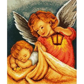 Ангел-хранитель Алмазная вышивка (мозаика) Diy