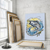  Рыбалка 75х100 см Раскраска картина по номерам на холсте AAAA-RS402-75x100