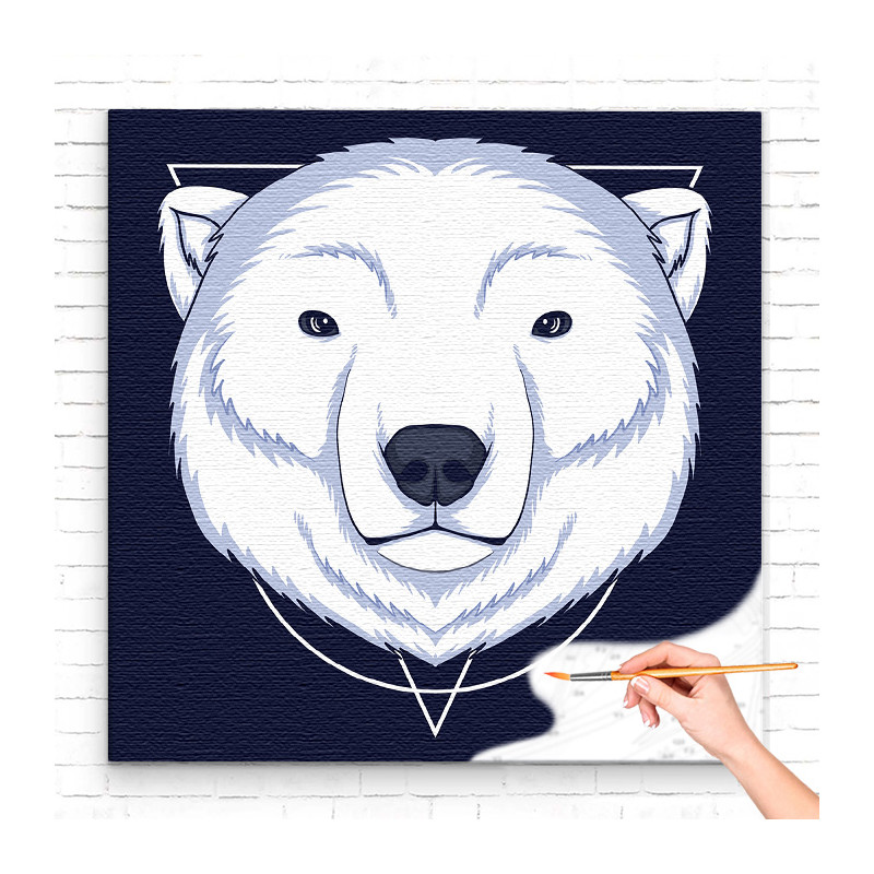 Раскраски Белый Медведь | Распечатать бесплатно