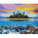 Черепаший остров Алмазная вышивка мозаика АртФея