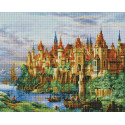 Средневековый замок Алмазная вышивка мозаика Арт Фея