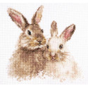 Милые кролики Набор для вышивания Алиса