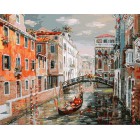 Венеция. Канал Сан Джованни Латерано Раскраска ( картина ) по номерам акриловыми красками на холсте Белоснежка