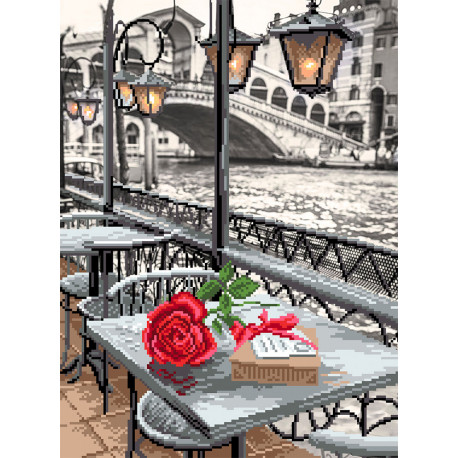  Венецианское кафе Набор для вышивания бисером Матренин Посад 0122 Б