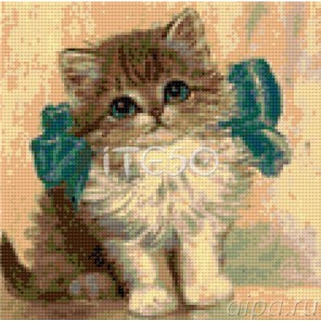 Милый котёнок Алмазная вышивка (мозаика) Iteso