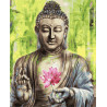  Молодой Будда Раскраска картина по номерам на холсте ZX 24324