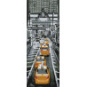  Такси в Нью-Йорке Алмазная вышивка мозаика Molly KM1060