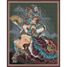  Венецианский карнавал Алмазная вышивка мозаика с нанесенной рамкой Molly KC0007