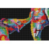  Радужные слоны Алмазная вышивка мозаика АртФея UD178