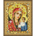 Икона Богоматерь в золоте Алмазная вышивка мозаика на подрамнике