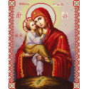 Богородица Почаевская Канва с рисунком для вышивки бисером Конек