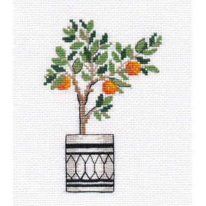  Апельсиновое дерево Набор для вышивания Овен 1487