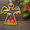  Рождественское чудо Новогодняя игрушка 3D-пазл-раскраска SR008