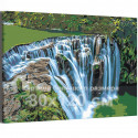 Шифэн водопад Пейзаж природа 80х120 Раскраска картина по номерам на холсте