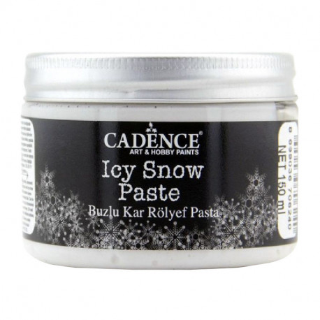 Icy Snow Paste Текстурная паста со снежным эффектом Cadence
